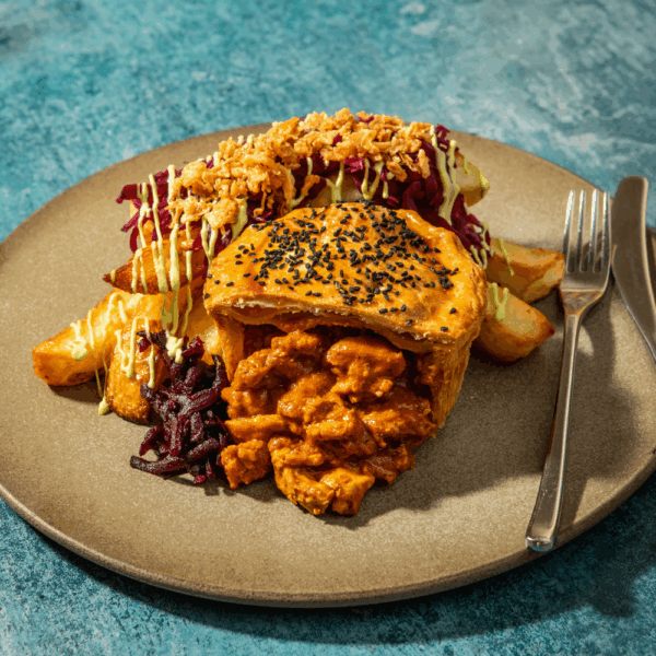Butter Chicken Curry Pie Box