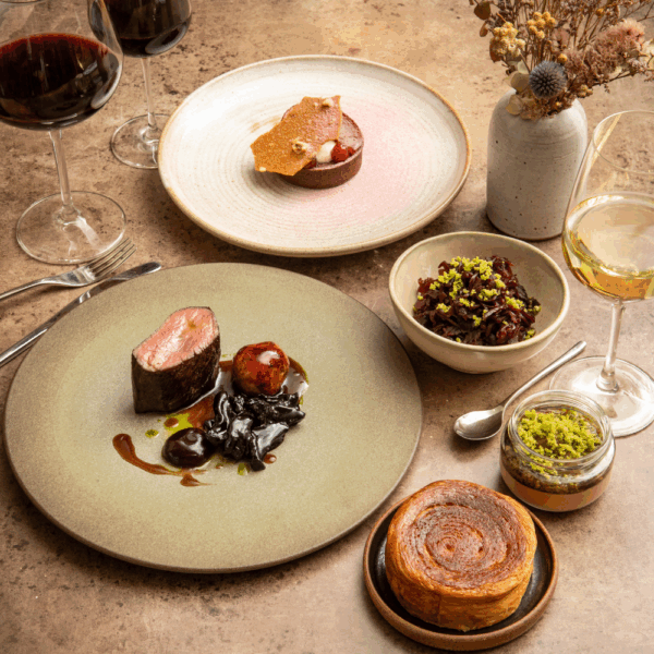 Hedgerow, Venison, Chocolate with Wine Pairing
