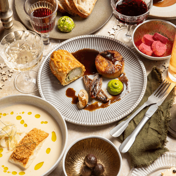 New Year’s Eve Monkfish Wellington Menu